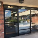 storefront glass doors